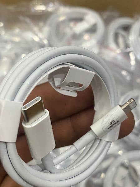 apple 100%  5w 12w 18w 20w charger adapter pd cable lightning handfree 7