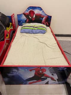 bed kids spiderman single bed