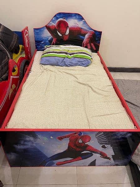 bed kids spiderman single bed 0