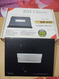 Original BM classic Old is Gold Series 4 channel heavy amplifier