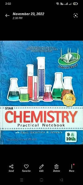 Practical Note Books 9th to 2nd Year FBISE 1