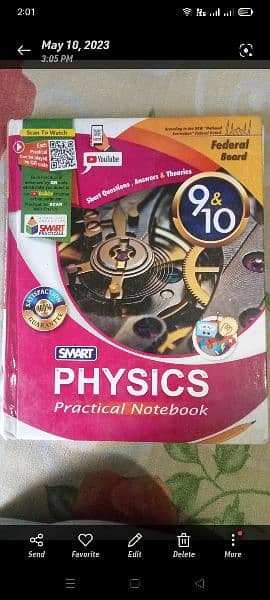 Practical Note Books 9th to 2nd Year FBISE 6