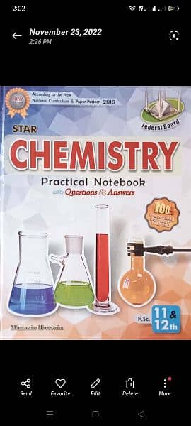 Practical Note Books 9th to 2nd Year FBISE 7