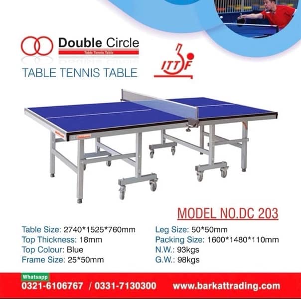 Table Tennis DC-203 imported 0
