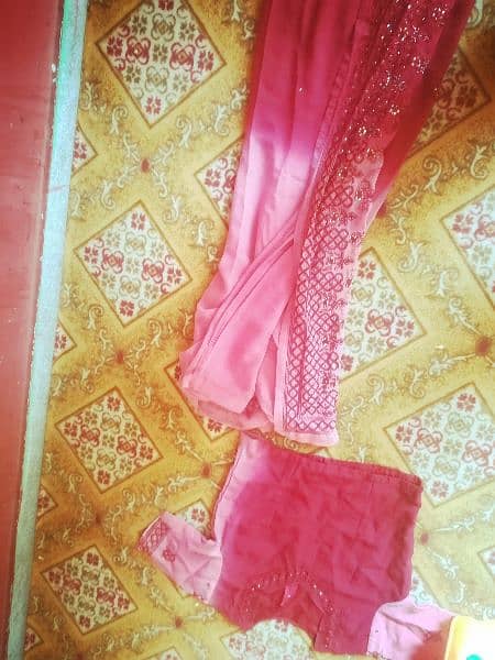 Saree/pink colour Saree/formal Saree/semi formal/wedding ,party wear. 3