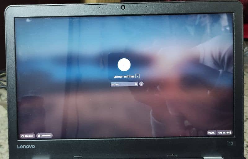 Lenovo Chrome Book 13, i5 6th gen 6300u, Touch screen 1080p 8gb ram 1