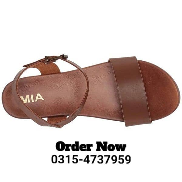 MIA Piper Cognac 10 M Sandals Gift For Girls Brown Catching 2