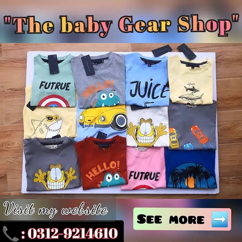 Kids Clothes | Summer Collection | Baby Tshirts/ Shirts (NEW ARTICLE) 1