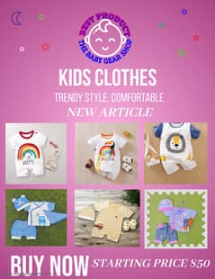 Kids Clothes | Summer Collection | Baby Romper (NEW ARTICLE)