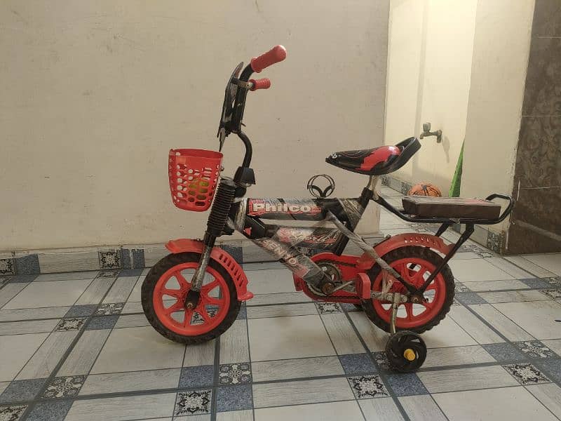 2 kids cycle just used for 1 time 0