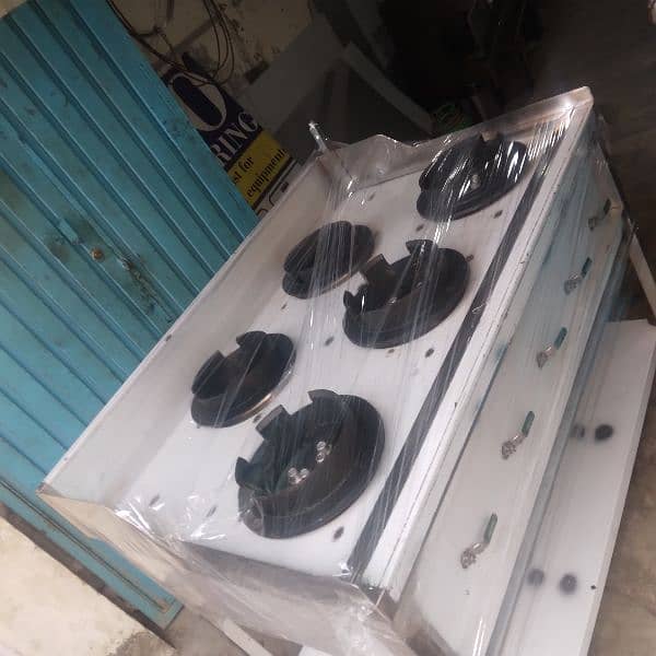 chinese stove size 36x52 inches 5 burners stainless Steel 0