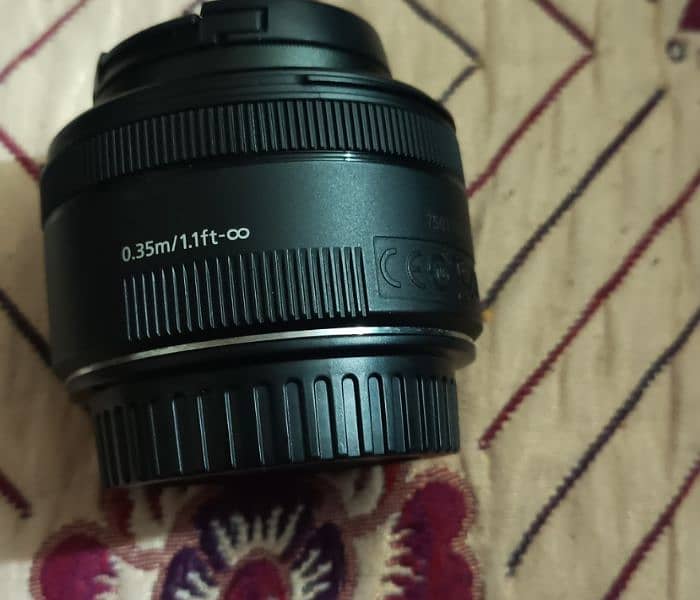 Canon 50mm 1.8 Stm in Mint Condition 2
