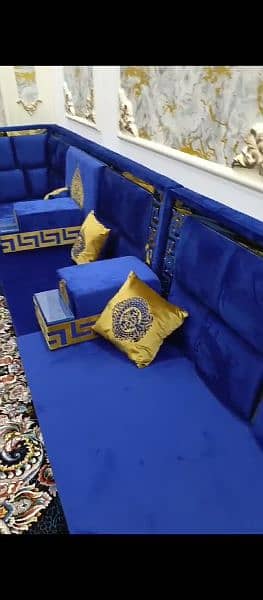 majlis sofa/Arabic Majlis/Arbi Sofa/ running foot 03044333349 0