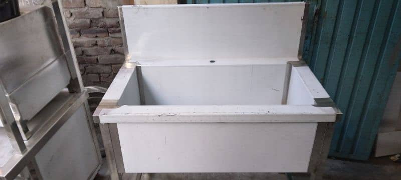 washing sink size 24x48 double tub stainless Steel 5