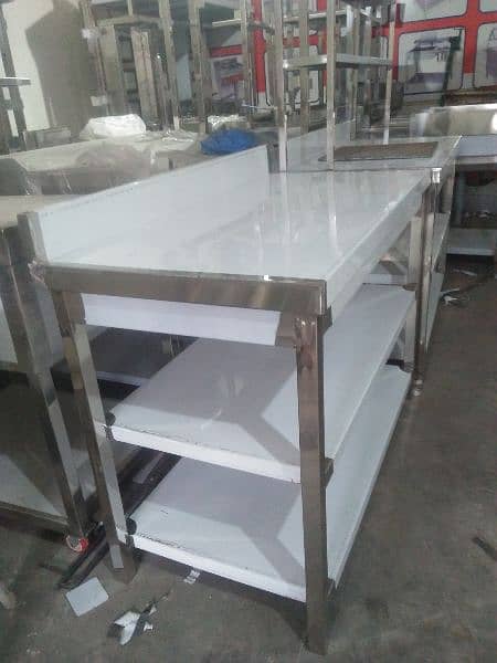 working table 24x48 stainless Steel non magnet 1