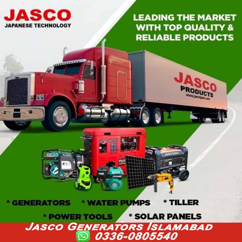 jasco power Generators from 1kva to 40KVA 1
