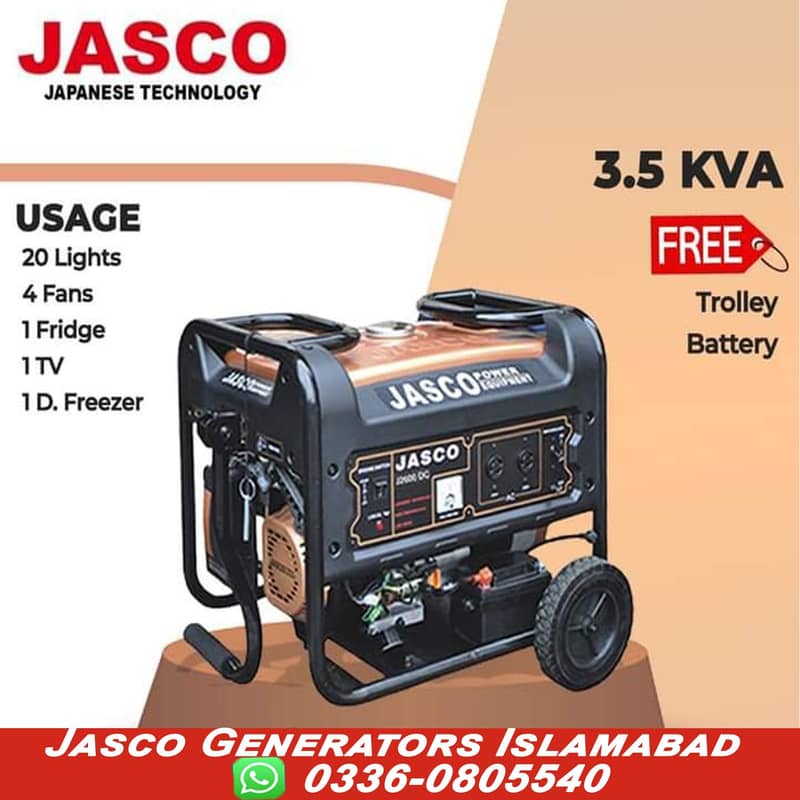 jasco power Generators from 1kva to 40KVA 0