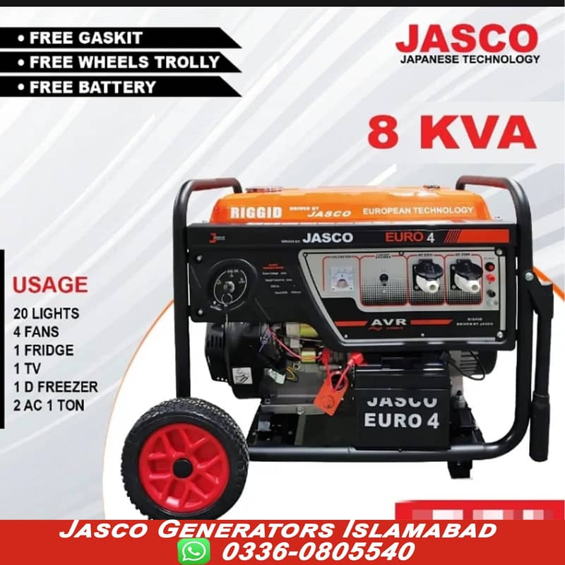 jasco power Generators from 1kva to 40KVA 4