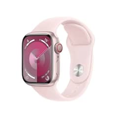 Apple Watch Series 9 41mm Pink Aluminum Case with Sport Band