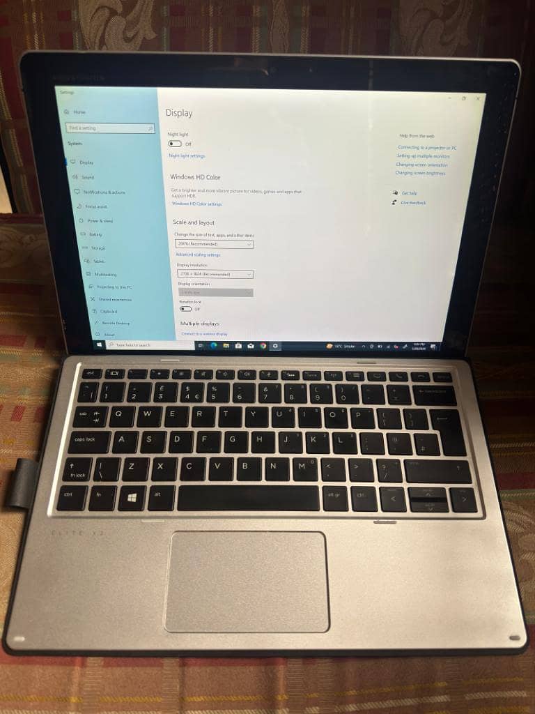 HP i5 i7 7th Generation Elite x2 1012 g2 Touch 2 in 1 Laptop Elitebook 3