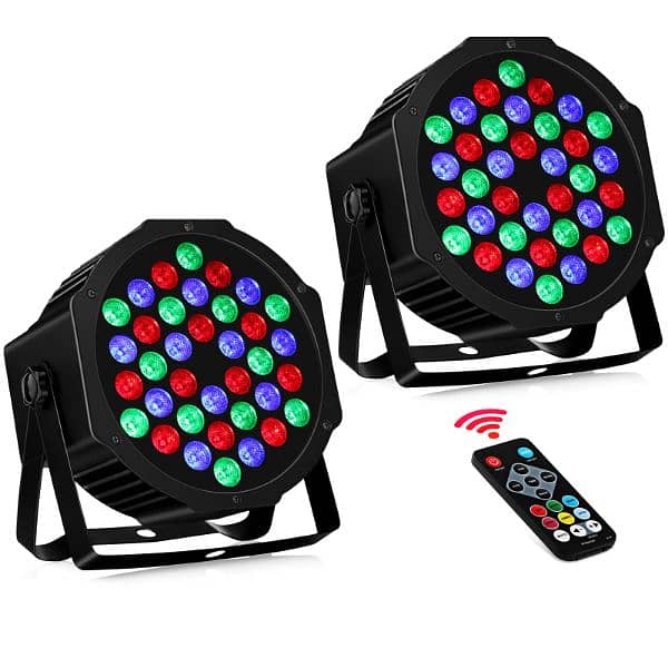 36 LED STAGE RGB LIGHT DJ WITH REMOTE 0