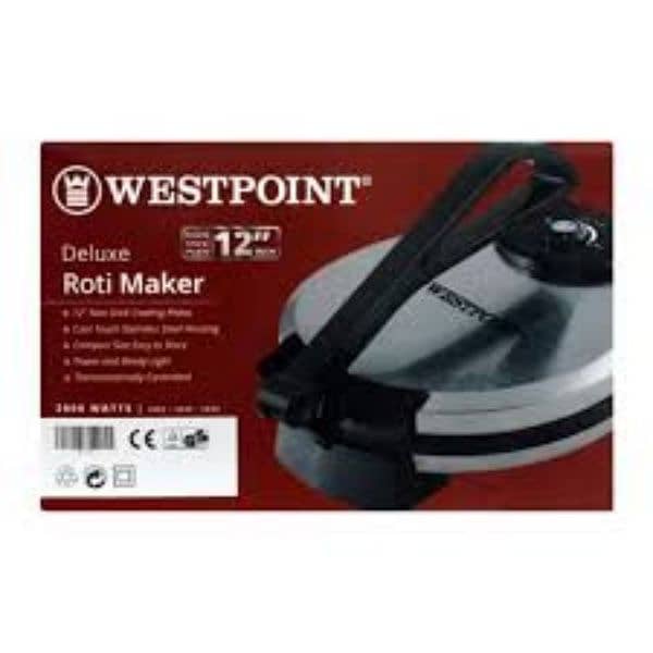 West point Deluxe Roti Maker Used Only 1 time 0
