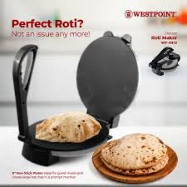West point Deluxe Roti Maker Used Only 1 time 2