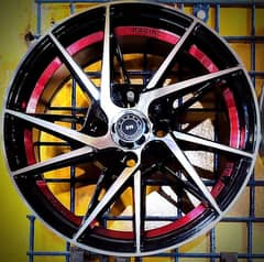 New Alloy Rims High Quality Sporty Wheels at TECHNO TYRES