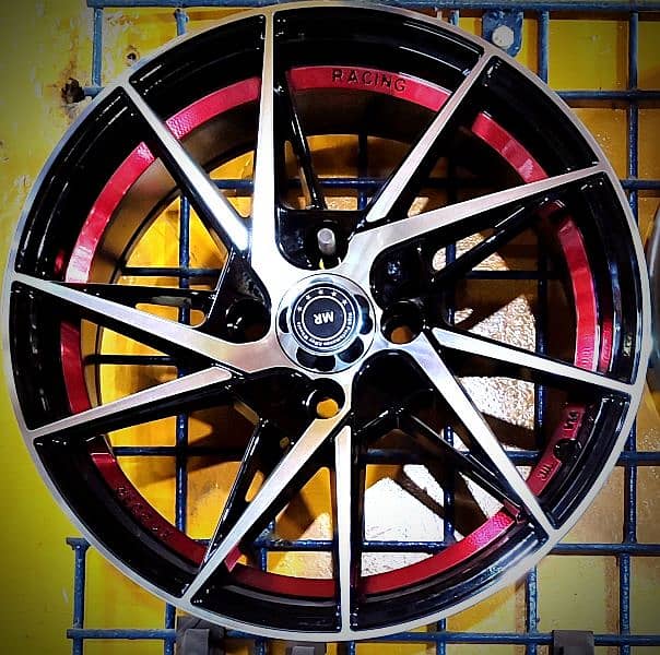 New Alloy Rims High Quality Sporty Wheels at TECHNO TYRES 0