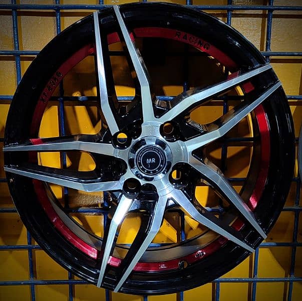 New Alloy Rims High Quality Sporty Wheels at TECHNO TYRES 6