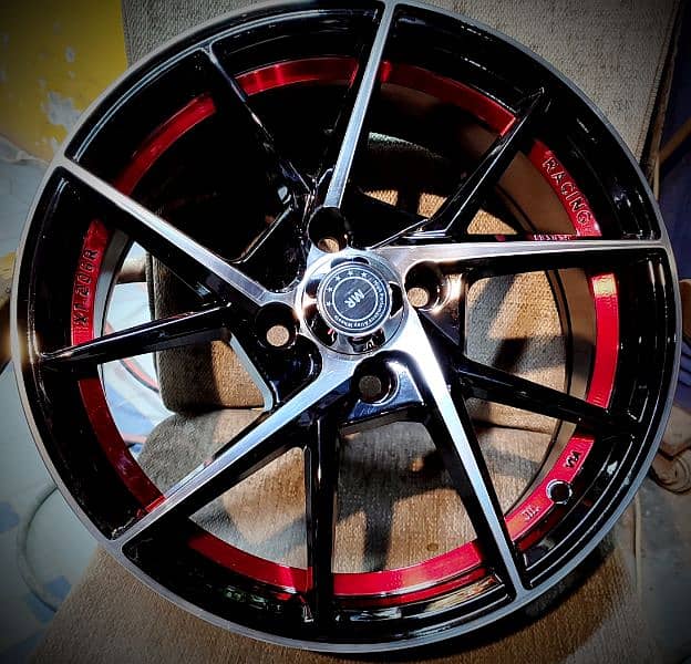 New Alloy Rims High Quality Sporty Wheels at TECHNO TYRES 8