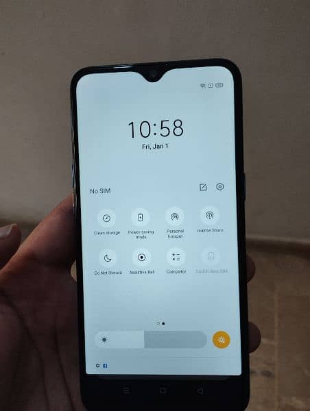 Realme 3 with box and charger 0