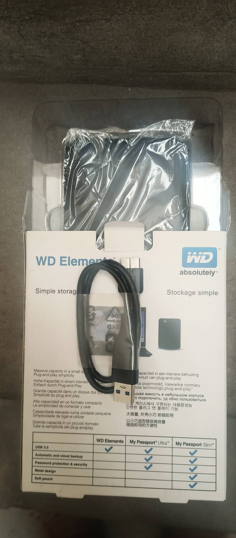 WD 500-GB Portable External Hard Drive 3.0 For Sale 3