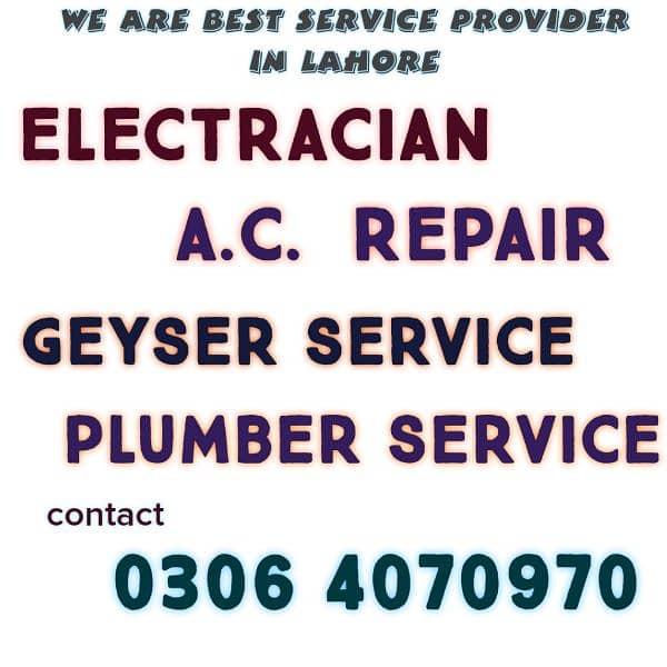AC Repair & Service | SOLAR INSTALL | Electrician | PLUMBER service 5