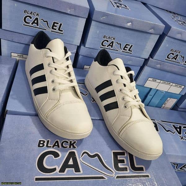 Canvas Style Sneakers - Mariental (665) Black [ Free Delivery) 3