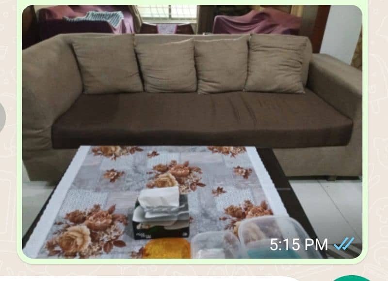 L Shaped sofa in good condition. 1