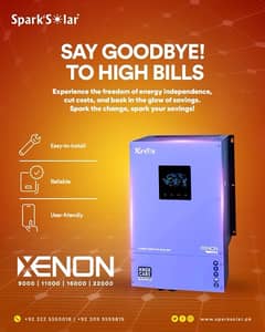 knox Ip65 Xenon 8kw 48v Pv11000 Dual MPPT output Hybrid Solar Inverter