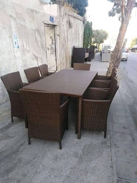 Outdoor Rattan Furniture Dining Chairs 1