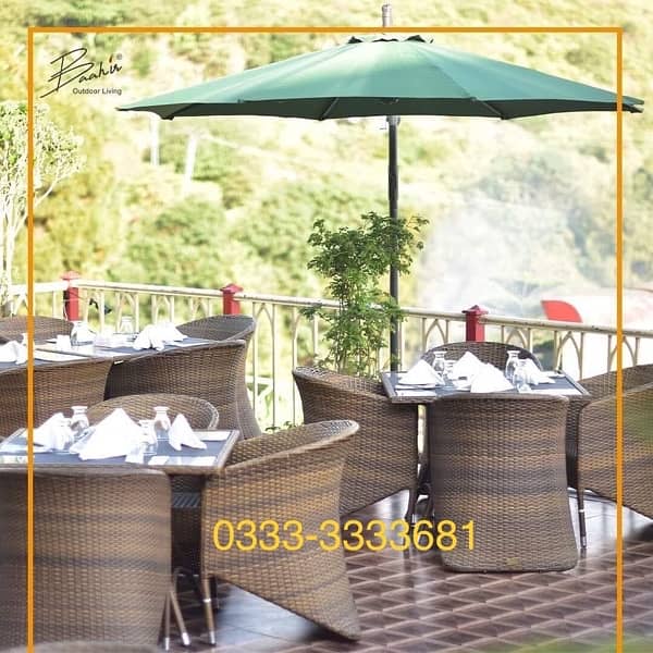 Outdoor Rattan Furniture Dining Chairs 3