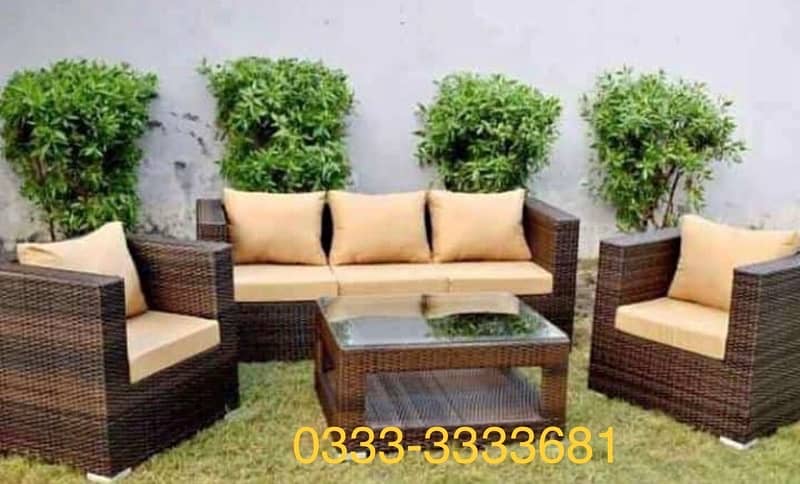 Rattan Dining Chairs Sofa sets 5