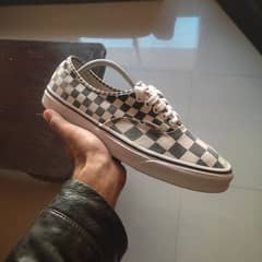 Vans Classic Checkerboard Lace Up Sneakers/Shoes