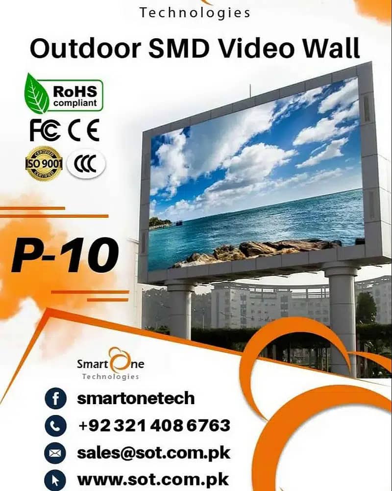 SMD Screen | Digital Billboards | Digital Pole Steemer available 2