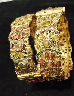 Gold Plated Indian Design Bangles