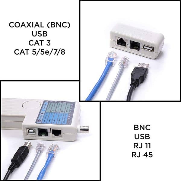 Lan Network Cable Tester (4 in 1) 6