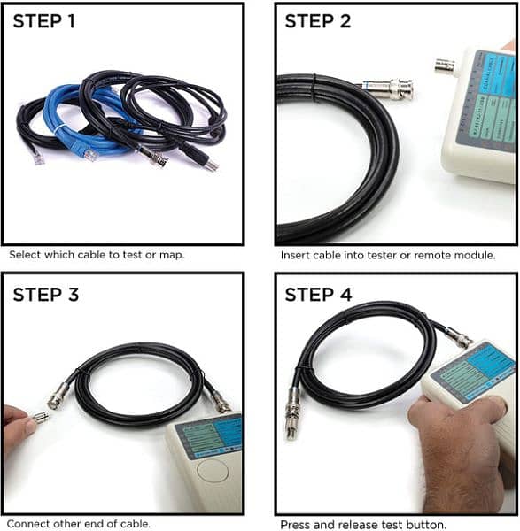 Lan Network Cable Tester (4 in 1) 8