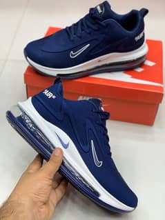 Shoes NIKE AIR MAX BLUE WHITE (Branded Shoes/AIR MAX/Sneakers)