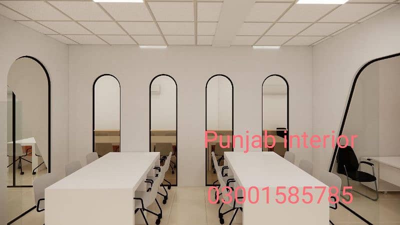 gypsum and cement partition wall and ceiling work 1