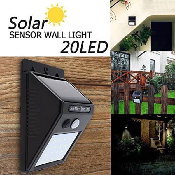 Solar Outdoor Led With Motion Senor 1