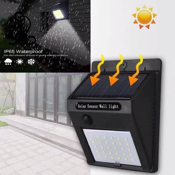 Solar Outdoor Led With Motion Senor 3