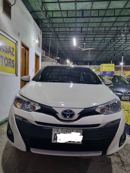 TOYOTA YARIS 2021 MODEL BANK LEASE 132000 MONTHLY 1.3 AUTO FULL OPTION 0